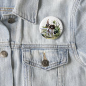 イングリッシュスリンガースパニエル犬 缶バッジ (インサイチュ)