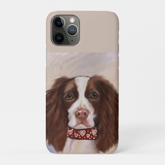 イングリッシュスリンガースパニエル犬 Case-Mate iPhoneケース (裏)