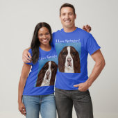 イングリッシュスリンガースパニエル犬 Tシャツ (ユニセックス)