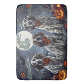 イングリッシュセッターのハロウィーン スプーキー バスマット (正面縦)