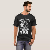 イングリッシュセッターの母 Tシャツ (正面フル)