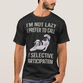 イングリッシュセッターは怠け者じゃない 01 Tシャツ