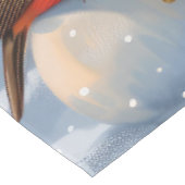 イングリッシュセッターウィンターワンダーランドクリスマスジョイ テーブルクロス (アングル)