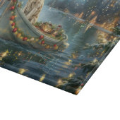 イングリッシュセッタークリスマスフェスティバル航海 カッティングボード (角)