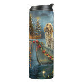 イングリッシュセッタークリスマスフェスティバル航海 タンブラー (回転左)