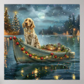 イングリッシュセッタークリスマスフェスティバル航海 ポスター (正面)