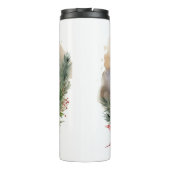 イングリッシュセッタークリスマスリースフェスティバルカップ タンブラー (裏面)