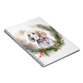イングリッシュセッタークリスマスリースフェスティバルカップ ノートブック (右側)