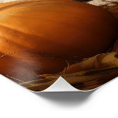 イングリッシュセッターパピー秋デライトカボチャ ポスター (コーナー)