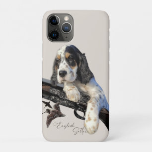 イングリッシュセッター、かわいい子犬コーヒーマグフラスコトート iPhone 11 PROケース