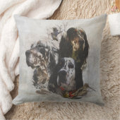 イングリッシュセッター、ウッドコック狩り クッション (ブランケット)