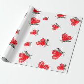 イングリッシュセッター、狩りドッグ装飾用クッション飲料 ラッピングペーパー (アンロールド)