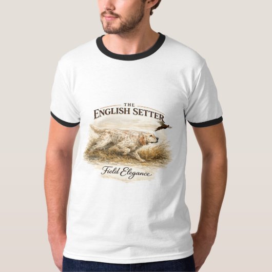 イングリッシュセッター Tシャツ (正面)