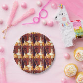 イングリッシュティーパーティークイーンビクトリア紙プレート ペーパープレート (パーティー)