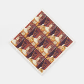 イングリッシュティーパーティークイーンヴィクトリア紙ナプキンス スタンダードランチョンナプキン (角)