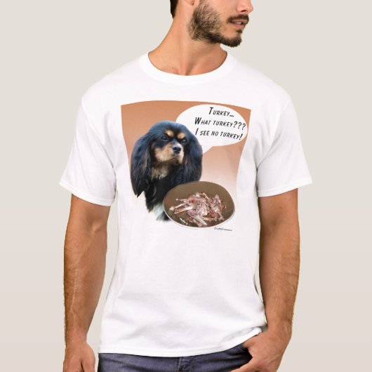 イングリッシュトイスパニエル犬トルコ Tシャツ (正面)