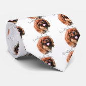 イングリッシュトイスパニエル犬ママ2 ネクタイ (ロール)