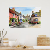 イングリッシュビレッジポスター ポスター (キッチン)