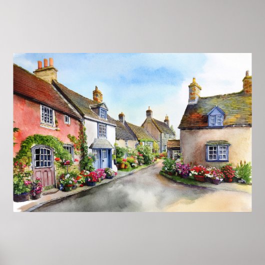 イングリッシュビレッジポスター ポスター (正面)