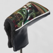 イングリッシュブルテリアゴルフヘッドカバー ゴルフヘッドカバー (3/4 正面)