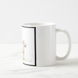 イングリッシュブルテリア コーヒーマグカップ