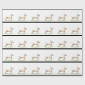 イングリッシュブルテリア ラッピングペーパー (フラット)