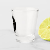 イングリッシュブルドッグおもしろい引用文 ショットグラス (右)