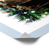 イングリッシュブルドッグアートプリント ポスター (角)