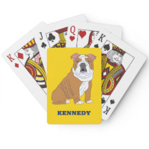 イングリッシュブルドッグイラストレーション パーソナライズされた