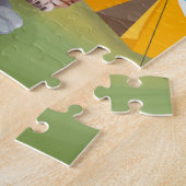 イングリッシュブルドッグキャンピング ジグソーパズル (側面)