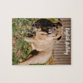 イングリッシュブルドッグジグソーゲーム ジグソーパズル (横)