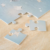 イングリッシュブルドッグスケッチ ジグソーパズル (側面)