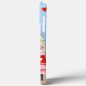 イングリッシュブルドッグバレンタインデートラックハート Case-Mate iPhoneケース (裏面 / 左)