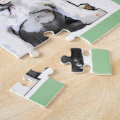 イングリッシュブルドッグパピー伝統オブラブ ジグソーパズル (側面)