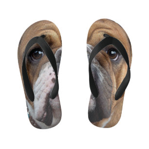 イングリッシュブルドッグ装飾用クッション キッズビーチサンダル
