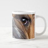 イングリッシュブルドッグ装飾用クッション ジャンボコーヒーマグカップ (右)