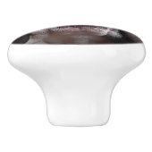 イングリッシュブルドッグ装飾用クッション セラミックノブ (側面)