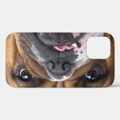 イングリッシュブルドッグ装飾用クッション Case-Mate iPhoneケース (裏面 (横))