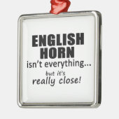 イングリッシュホルンは全てではない メタルオーナメント (左)