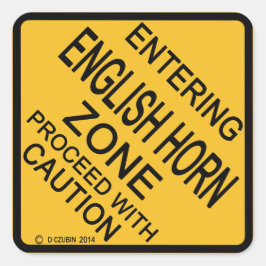 イングリッシュホルンゾーンへの入力 スクエアシール