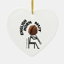 イングリッシュホルンナット セラミックオーナメント