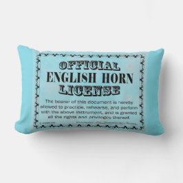 イングリッシュホルン免許 ランバークッション