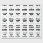 イングリッシュホルン最重要楽器 ラッピングペーパー (フラット)