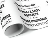 イングリッシュホルン最重要楽器 ラッピングペーパー (ロールコーナー)