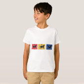 イングリッシュホースとライダー Tシャツ (正面フル)
