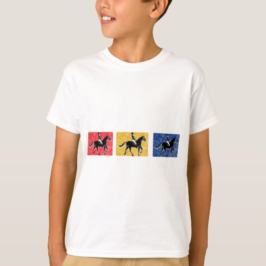 イングリッシュホースとライダー Tシャツ (正面)