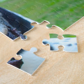 イングリッシュポインタードッグ。 ジグソーパズル (側面)