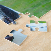 イングリッシュポインタードッグ。 ジグソーパズル (側面)