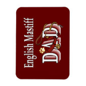 イングリッシュマスティフパパ マグネット (縦)