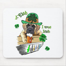イングリッシュマスティフSt patricks マウスパッド